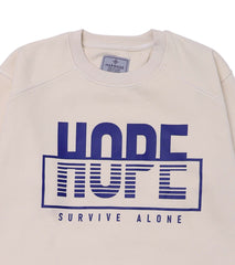 Men Regular Fit SweatShirt – Cream - Harwage