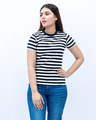 Women Striped T-Shirt - 5 Colors