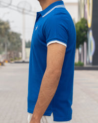 Men Contrast Tipping Polo Shirt - 5 Colors