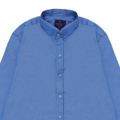Men Casual Shirt - Light Blue - Harwage