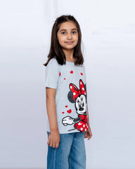Girls Graphic Tee – Platinum