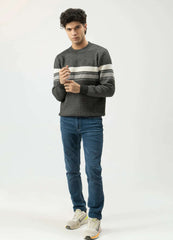 Men Regular Fit Jersey – Grey - Harwage