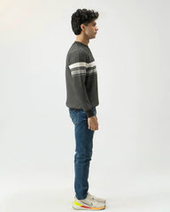 Men Regular Fit Jersey – Grey - Harwage