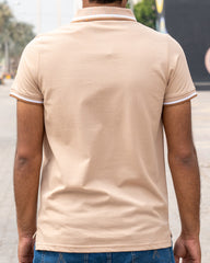 Men Contrast Tipping Polo Shirt - 5 Colors