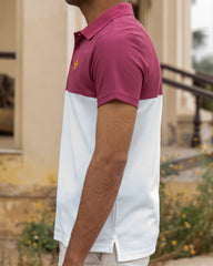Men Cutline Polo Shirt - 4 Colors