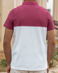 Men Cutline Polo Shirt - 4 Colors