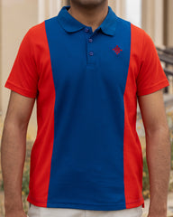Men Cut line Polo Shirt - 3 Colors