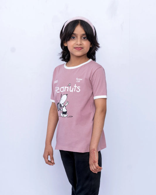 Junior Graphic T-Shirt – Tuscany Grey