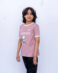 Junior Graphic T-Shirt – Tuscany Grey
