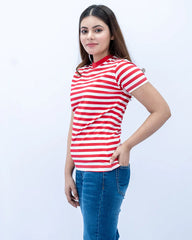 Women Striped T-Shirt - 5 Colors