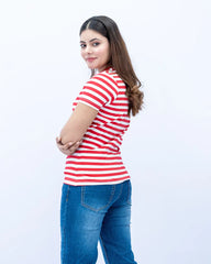 Women Striped T-Shirt - 5 Colors