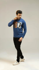 Men Full Sleeve Shirt - Blue - Harwage