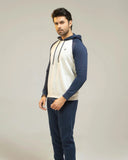 Men Regular Fit Tracksuit - Charcoal Blue - Harwage