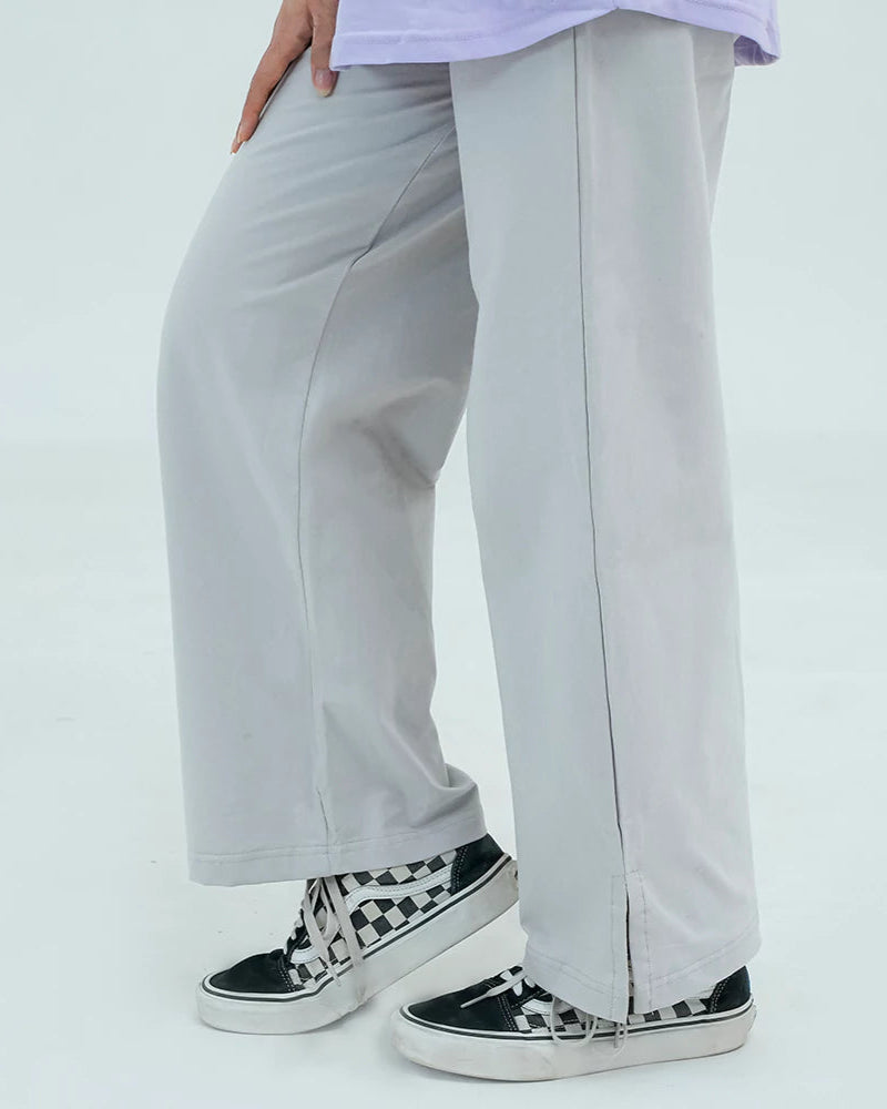 Women Basic Wide Leg Trousers - 2 Colors - Harwage