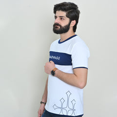 Men Basic Crew Neck T-shirt – 2 Colors - Harwage