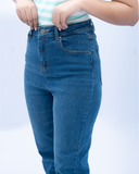 Women Mom Fit Jeans 