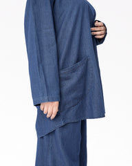 Women Denim Co-Ord Set – Mid Blue