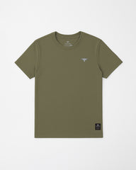 Men’s Solid Co-ord Set – Deep Lichen Green