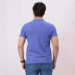 Men Ban Neck Polo Shirt - 3 Colors - Harwage