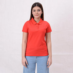 Women Basic Premium Polo Shirt - 5 Colors - Harwage